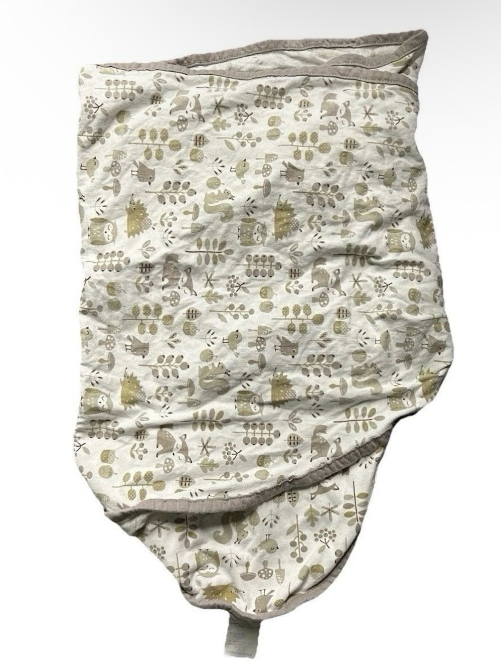 Miracle Baby 100% Cotton Swaddle Animal Pattern